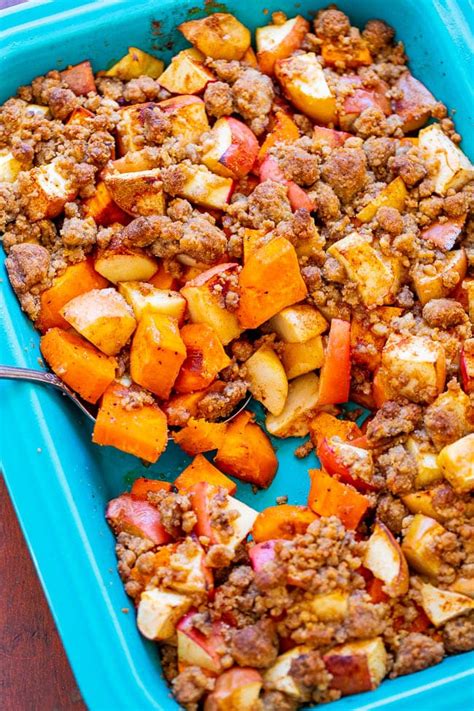 How many calories are in apple and sweet potato casserole - calories, carbs, nutrition