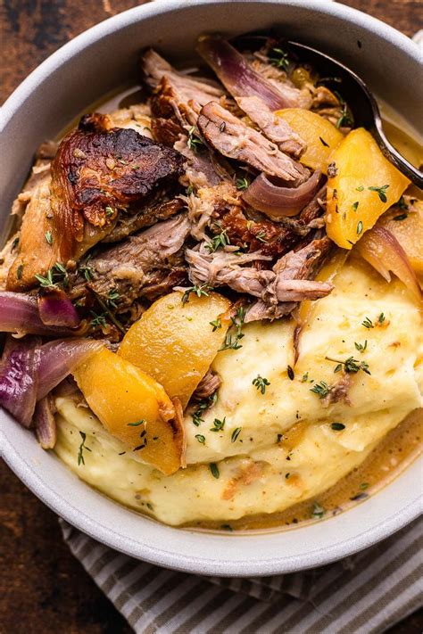 How many calories are in apple cider braised pork- large - calories, carbs, nutrition