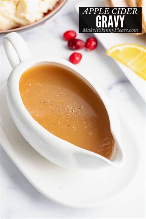 How many calories are in apple cider onion gravy - calories, carbs, nutrition