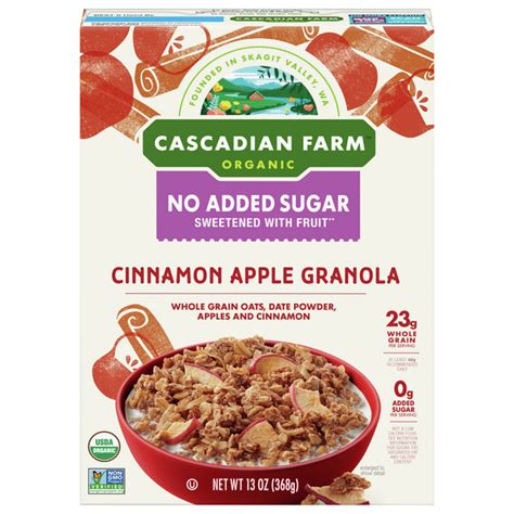 How many calories are in apple cinnamon granola (87448.0) - calories, carbs, nutrition