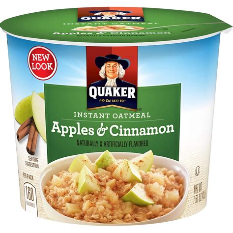 How many calories are in apple cinnamon oatmeal - calories, carbs, nutrition