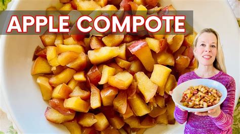 How many calories are in apple compote - calories, carbs, nutrition