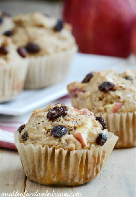 How many calories are in apple raisin muffin - calories, carbs, nutrition