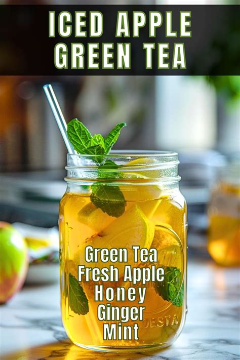 How many calories are in apple-green tea cocktail - calories, carbs, nutrition