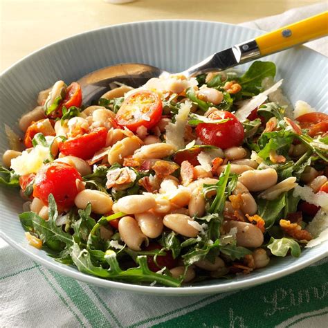 How many calories are in arugula salad with white bean & shrimp - calories, carbs, nutrition