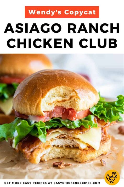 How many calories are in asiago chicken sandwich - calories, carbs, nutrition