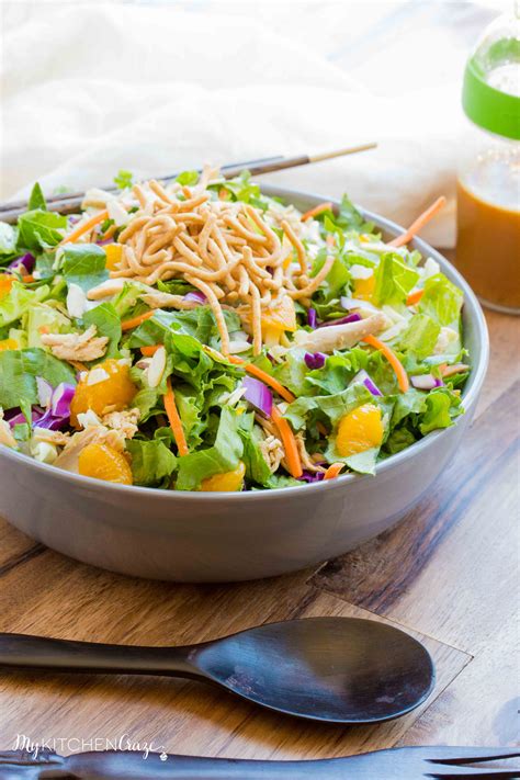 How many calories are in asian chicken salad - calories, carbs, nutrition