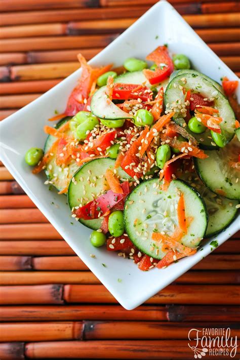 How many calories are in asian cucumber salad - calories, carbs, nutrition