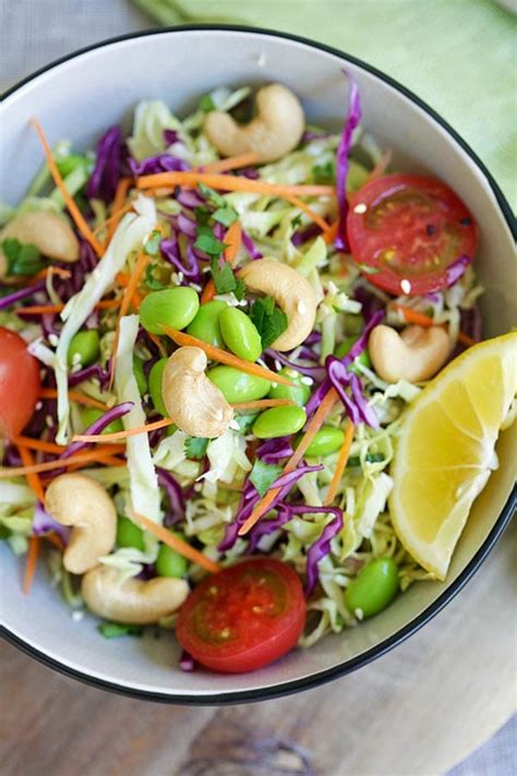 How many calories are in asian slaw - calories, carbs, nutrition