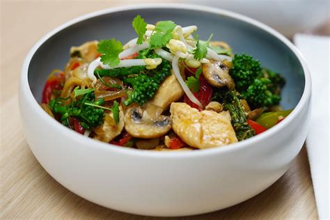 How many calories are in asian stir fry chicken (786.4) - calories, carbs, nutrition