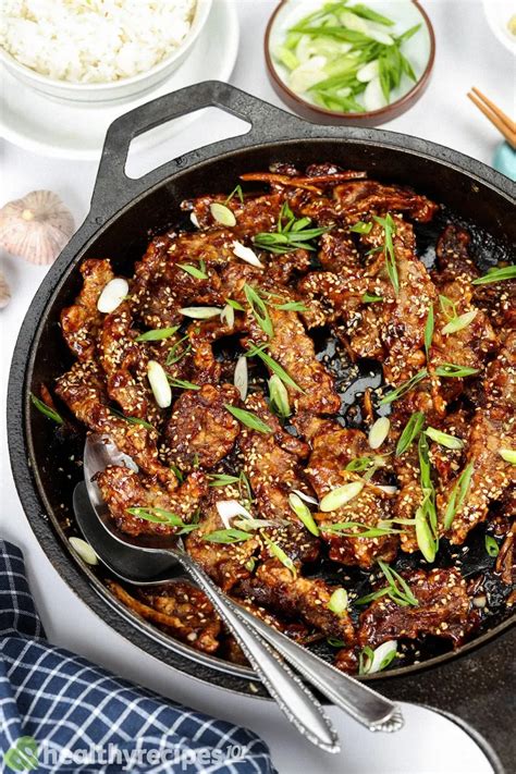How many calories are in asian-style beef with ginger and soy - calories, carbs, nutrition