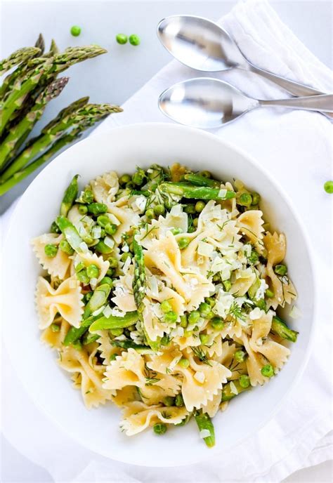 How many calories are in asparagus pea pasta bowl - calories, carbs, nutrition