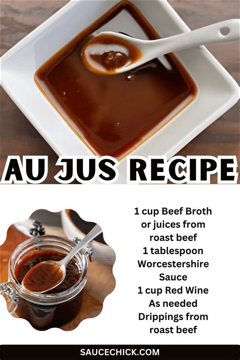 How many calories are in au jus - calories, carbs, nutrition