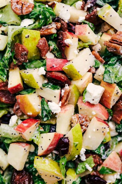 How many calories are in autumn chopped salad - calories, carbs, nutrition