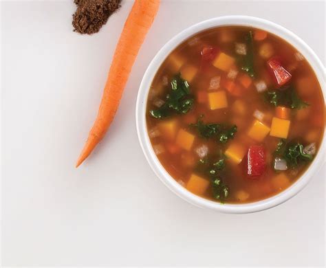 How many calories are in autumn vegetable soup (mindful) - calories, carbs, nutrition