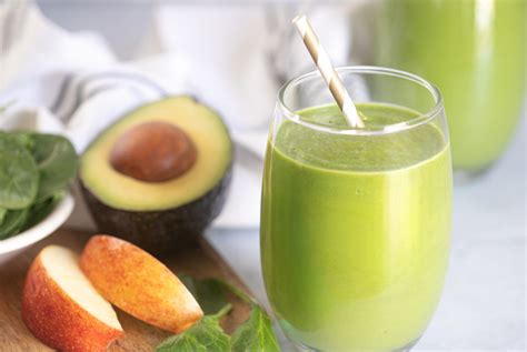 How many calories are in avocado spinach smoothie - calories, carbs, nutrition