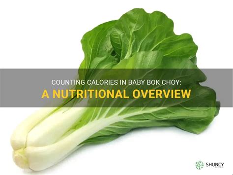 How many calories are in baby bok choy (41550.5) - calories, carbs, nutrition