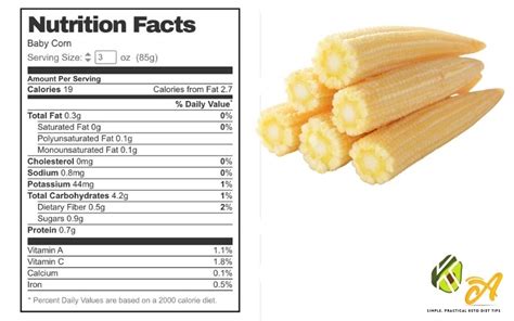 How many calories are in baby corn (13404.7) - calories, carbs, nutrition