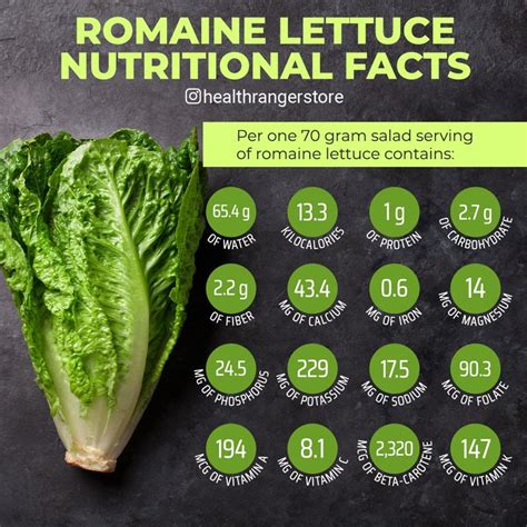 How many calories are in baby romaine - calories, carbs, nutrition