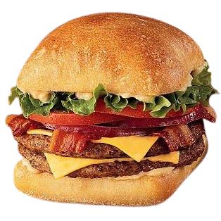 How many calories are in bacon 'n' cheese ciabatta burger - calories, carbs, nutrition