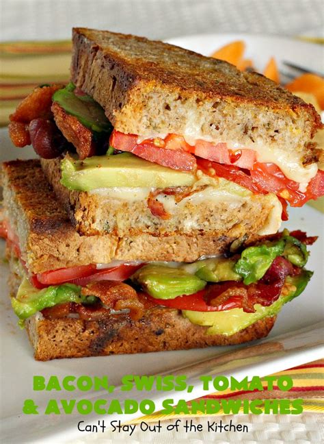 How many calories are in bacon avocado and tomato sandwich - calories, carbs, nutrition