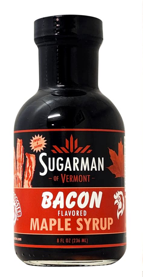 How many calories are in bacon infused maple syrup he - calories, carbs, nutrition