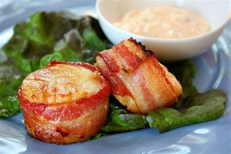 How many calories are in bacon wrapped scallops-occ - calories, carbs, nutrition