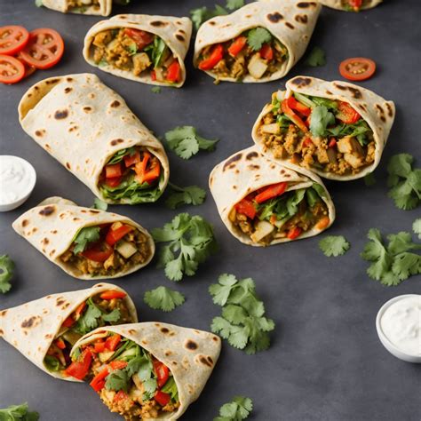 How many calories are in baharat spiced vegetable wrap (94598.2) - calories, carbs, nutrition