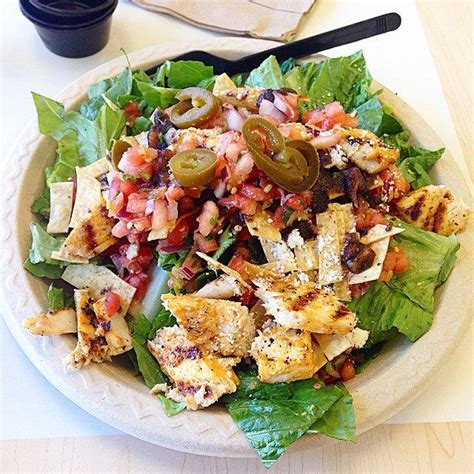 How many calories are in baja salad (half) - calories, carbs, nutrition