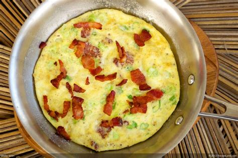 How many calories are in baked english omelette - calories, carbs, nutrition