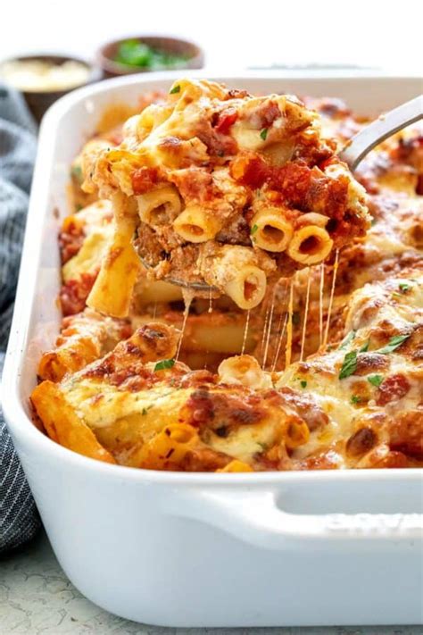 How many calories are in baked penne with chicken & mushrooms - calories, carbs, nutrition