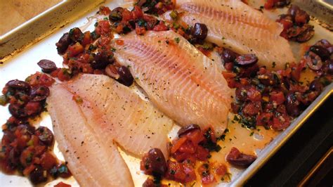 How many calories are in baked tilapia with tomatoes olives - calories, carbs, nutrition