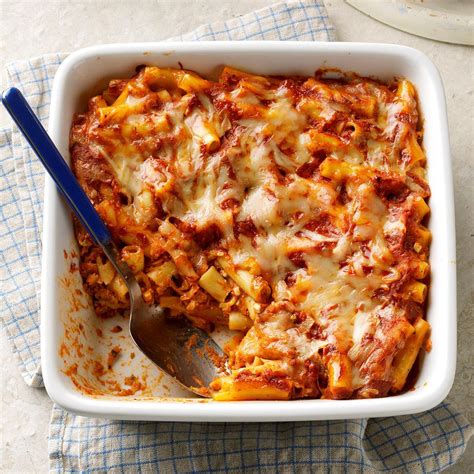 How many calories are in baked ziti - calories, carbs, nutrition