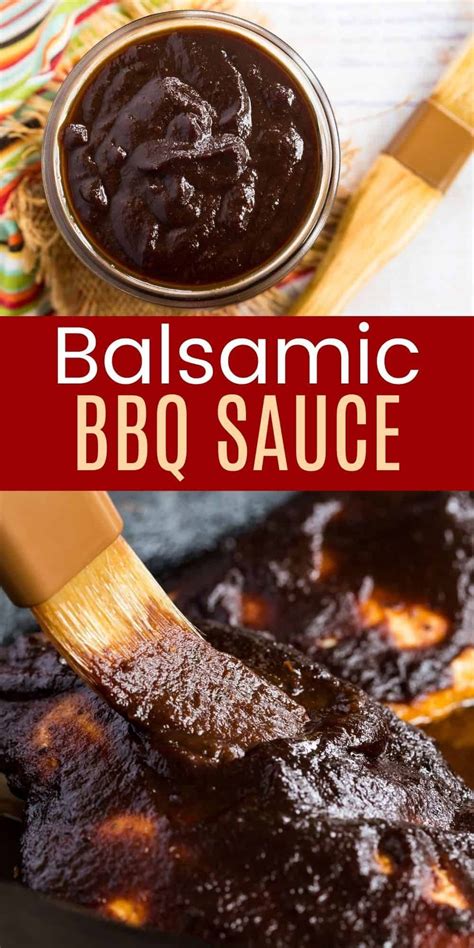 How many calories are in balsamic barbecue sauce - calories, carbs, nutrition