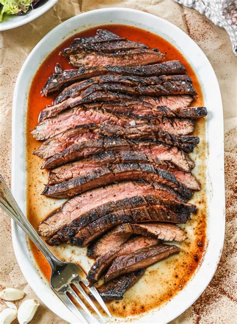 How many calories are in balsamic grilled flank steak - calories, carbs, nutrition
