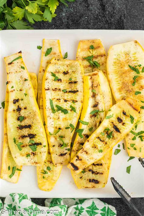 How many calories are in balsamic grilled yellow squash - calories, carbs, nutrition