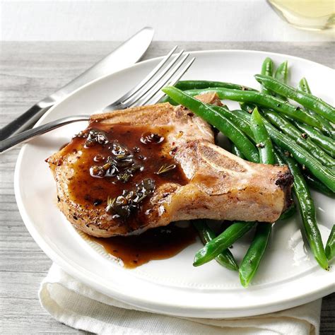 How many calories are in balsamic honey glazed pork chops - calories, carbs, nutrition