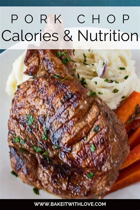 How many calories are in balsamic pork chop - calories, carbs, nutrition