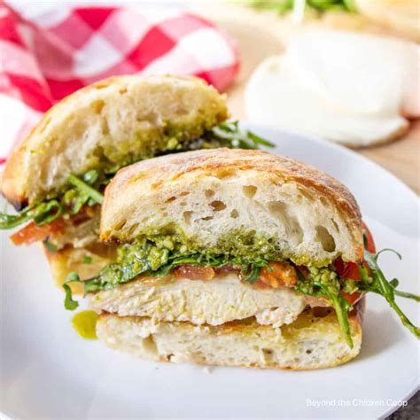 How many calories are in balsamic veggies and pesto ciabatta sandwich - calories, carbs, nutrition