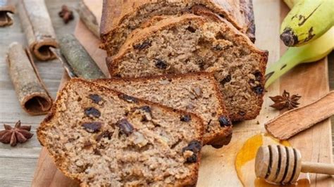 How many calories are in banana raisin bread - calories, carbs, nutrition