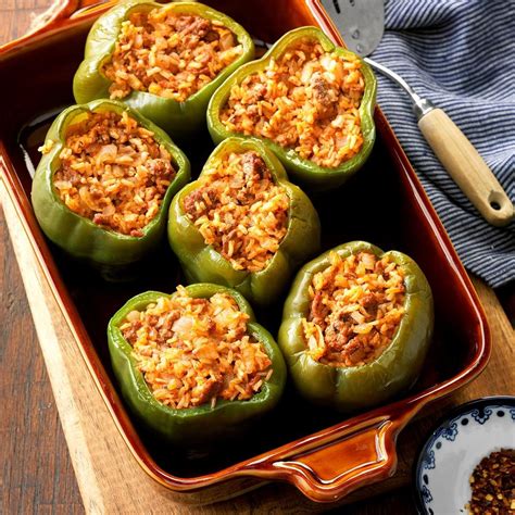 How many calories are in barley and zucchini stuffed peppers - calories, carbs, nutrition