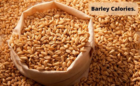 How many calories are in barley basic cooking method - calories, carbs, nutrition