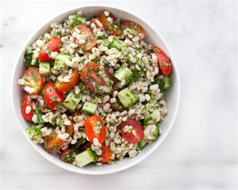 How many calories are in barley tabbouleh - calories, carbs, nutrition