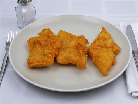 How many calories are in battered fish - calories, carbs, nutrition