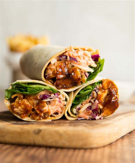 How many calories are in bbq chicken vegetable slaw ww wrap (37012.5) - calories, carbs, nutrition