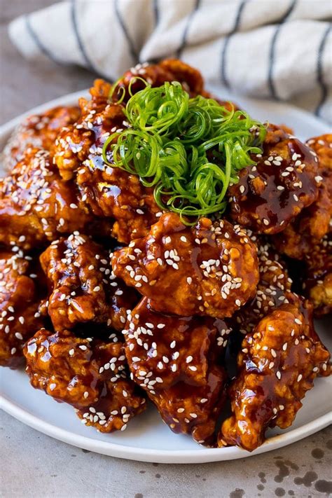 How many calories are in bbq korean chicken - calories, carbs, nutrition