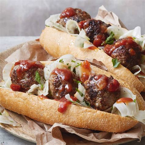 How many calories are in bbq meatball coleslaw sub - calories, carbs, nutrition