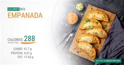 How many calories are in bbq pork empanada - calories, carbs, nutrition