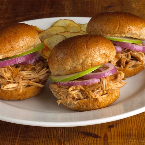 How many calories are in bbq pork sliders - calories, carbs, nutrition