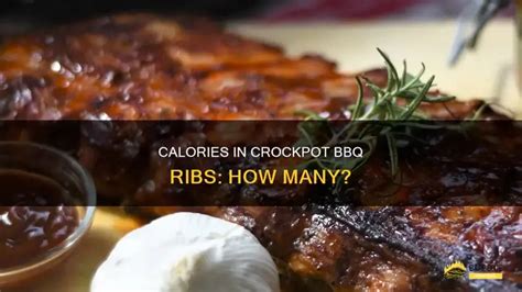 How many calories are in bbq rib - calories, carbs, nutrition